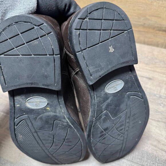 Sandro Moscoloni Brown Leather Cap Toe Oxford Shoe Men's Size 11 - Picture 4 of 7